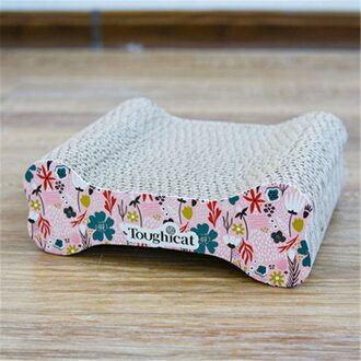 Gegolfd Papier Kat Krasraad Slijpen Klauw Voor Katten Speelgoed Delicate Interactieve Kat Speelgoed Krabpaal Slijpen Klauw Speelgoed bloem