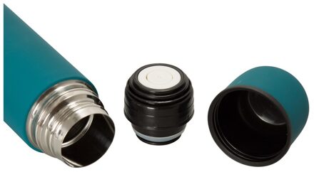 Gegummeerde 500ml flacon (Teal) Groenblauw - One Size