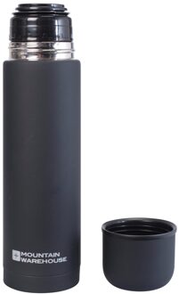 Gegummeerde 500ml flacon (Zwart) - maat