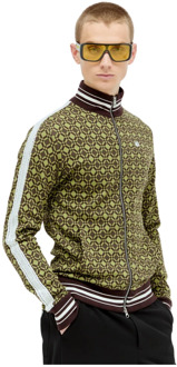 Gehaakte Detail Rits Sweater Wales Bonner , Multicolor , Heren - L,M,S