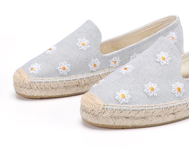 Gehaast Hennep Sapatos Womens Espadrilles Platte Schoenen Size Vrouwen Dames Zapatos De Mujer Daisy 5