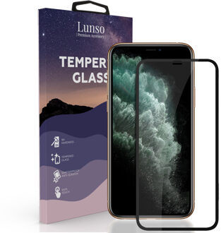 Gehard Beschermglas - Full Cover Tempered Glass - iPhone 11 Pro - Black Edge