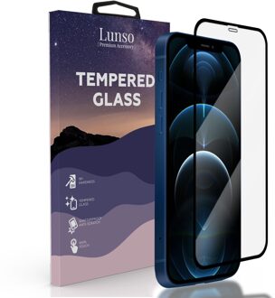 Gehard Beschermglas - Full Cover Tempered Glass - iPhone 12 Pro Max - Black Edge