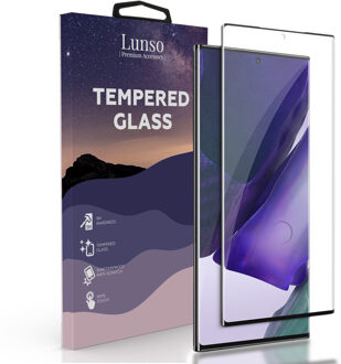 Gehard Beschermglas - Full Cover Tempered Glass - Samsung Galaxy Note 20 Ultra - Black Edge