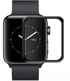 Gehard Glas Film Voor Apple Horloge 5 4 Band 44Mm 40Mm Volledige Cover Screen Protector Iwatch 3/2/1 42Mm 38Mm Horloge Accessoires 38mm series 3 2 1