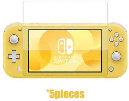 Gehard Glas Film Voor Nintendo Schakelaar Lite Hd Protector Screen Ns Ultradunne Explosieveilige Touch Beschermende Voor Schakelaar Lite 5stk
