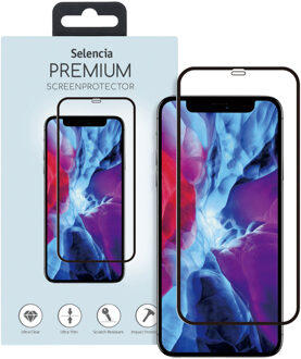 Gehard Glas Premium Screenprotector Voor De Iphone 12 Pro Max - Zwart