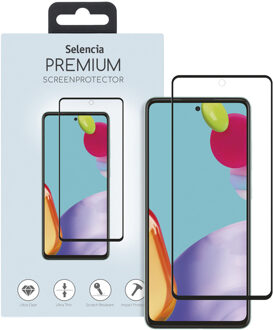 Gehard Glas Premium Screenprotector Voor De Samsung Galaxy A52 - Zwart