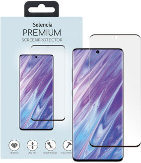 Gehard Glas Premium Screenprotector Voor De Samsung Galaxy S20 Plus - Zwart