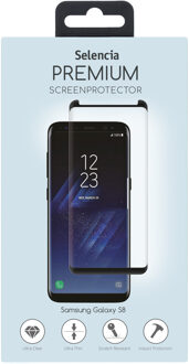 Gehard Glas Premium Screenprotector Voor Samsung Galaxy S8 - Zwart