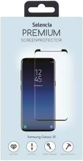 Gehard Glas Premium Screenprotector Voor Samsung Galaxy S9 Plus - Zwart