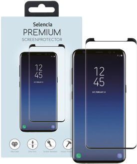 Gehard Glas Premium Screenprotector Voor Samsung Galaxy S9 - Zwart