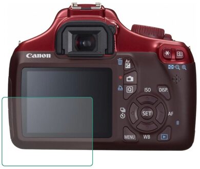 Gehard Glas Protector Guard Cover voor Canon EOS 1100D Kus X50 Rebel T3 Camera Scherm Beschermende Film 2 stukken