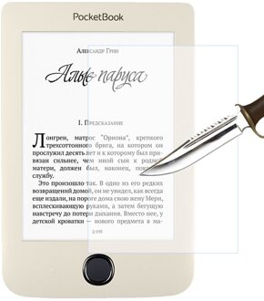 Gehard glas screen protector voor pocketbook 616 6 ''ereader scherm beschermende film
