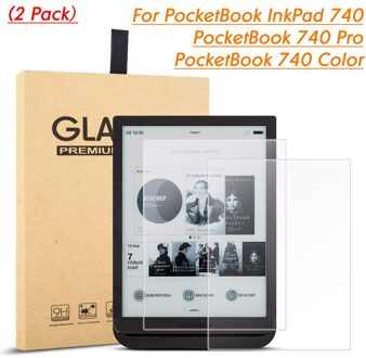 Gehard Glas Screen Protector Voor Pocketbook 740 Stempelkussen 3/Stempelkussen 3 Pro/Pocketbook Stempelkussen 3 Kleur-Hd gehard Film (2 Pack)