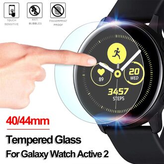 Gehard Glas Voor Samsung Galaxy Horloge Actieve 2 Horloge Beschermende Film Screen Protector 40 Mm 44 Mm Horloge Cover 40mm