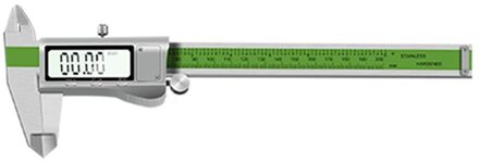 Gehard Rvs 0-150Mm Digitale Schuifmaat Schuifmaat Micrometer Elektronische Schuifmaat Meten groen