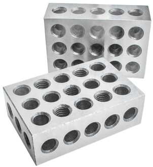 Gehard Staal Blokken 23 Gaten Parallel Vastklemmen Blok Draaibank Gereedschap Precisie 0.0002Mm Voor Machine Tool