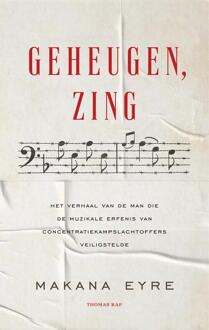 Geheugen, zing -  Makana Eyre (ISBN: 9789400406841)