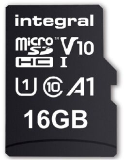 Geheugenkaart Integral microSDHC V10 16GB