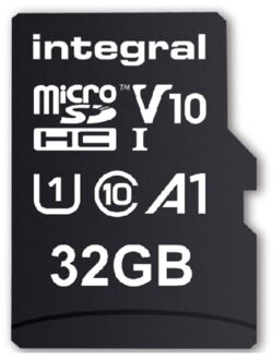 Geheugenkaart Integral microSDHC V10 32GB