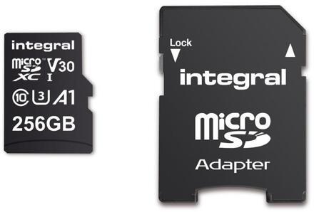 geheugenkaart microSDXC V30, 256 GB Wit