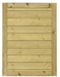 Geïmpregneerd Houten Stapelrabat Tuinpoort Klink 100 x 125 CM Black