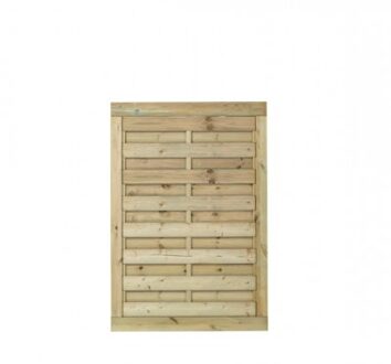 Geimpregneerd Houten Tuinpoort Bergen 100 x 150 CM Black
