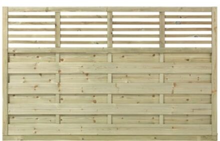 Geimpregneerd Houten Tuinschern Newline 180 x 110 CM Black