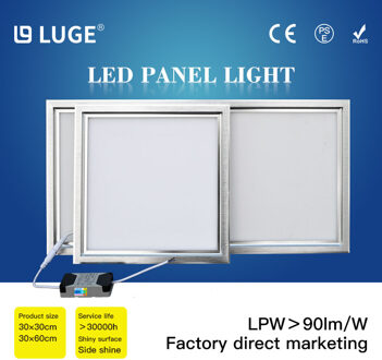 Geïntegreerde Plafond Led-paneel Lamp Paneel Lamp 300*300*600 Keuken Badkamer Ingebed Aluminium Kruisje Verlichting 300x300 12W