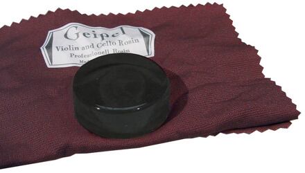 Geipel ROV-101 hars voor viool hars voor viool, dark, rond, groot, in doek