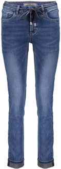 Geisha 31512-10 827 jeans turn-up mid blue denim Blauw - XXL