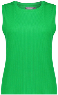 Geisha 42100-41 530 top rib sleeveless bright green Groen - XL
