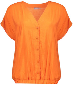 Geisha 43085-40 250 blouse bat sleeves orange Print / Multi