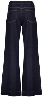 Geisha 51521-10 880 jeans flair dark blue denim stonewash Blauw - M