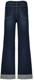 Geisha 51544-10 850 jeans wide turn-up black denim tinted Zwart - XL