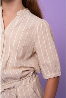 Geisha 63169k-70 blouse stripe Ecru - 152