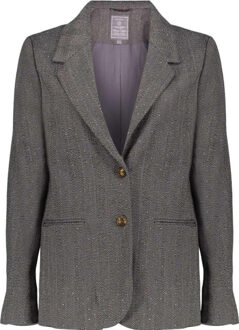 Geisha Blazer anthracite - maat L Veelkleurig