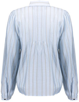 Geisha Blouse 53535-14 Lichtblauw - XL