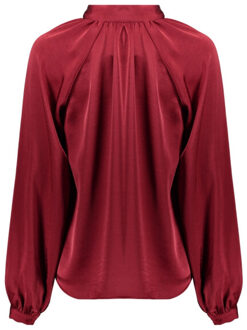 Geisha Blouse 53544-14 port Bordeaux - M