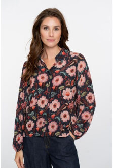 Geisha Blouse 53610-20 Roze - L