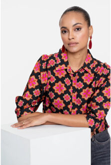 Geisha Blouse 53664-20 Veelkleurig - XL