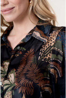 Geisha Blouse 53684-70 Veelkleurig - L