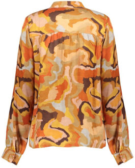 Geisha Blouse 53922-20 Geel - S