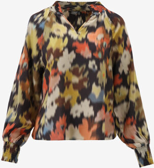 Geisha Blouse groen - S;M;XL