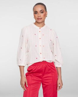 Geisha Blouse lange mouw 63167-70 - maat XXL Ecru