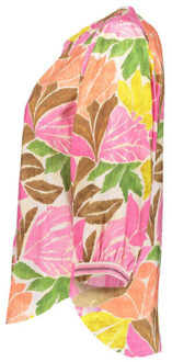 Geisha Blouse lange mouw 63283-20 - maat XXL Roze