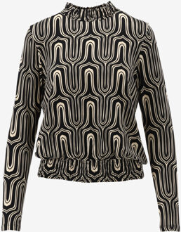 Geisha Blouse zwart - M;L