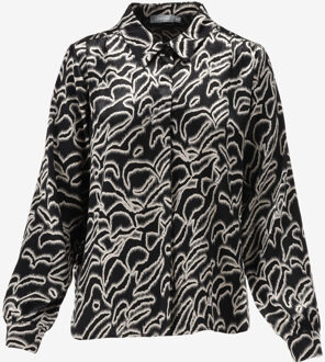 Geisha Blouse zwart - XS;S;L