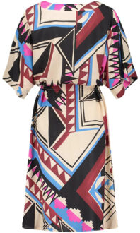 Geisha Dress cherry - maat L Veelkleurig